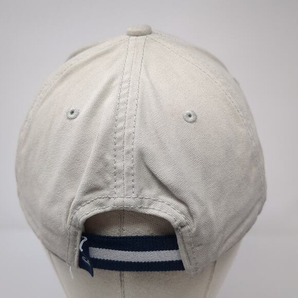 Gap Spell Out Fitted Hat Gray One Size Embroidered Vent Holes 6 Panel - Picture 6 of 11